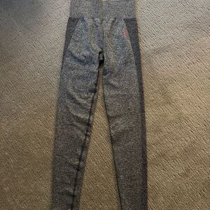 Gymshark Charcoal and Dark Gray Leggings
